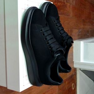 Alexander McQueen suede black mens shoes size 12